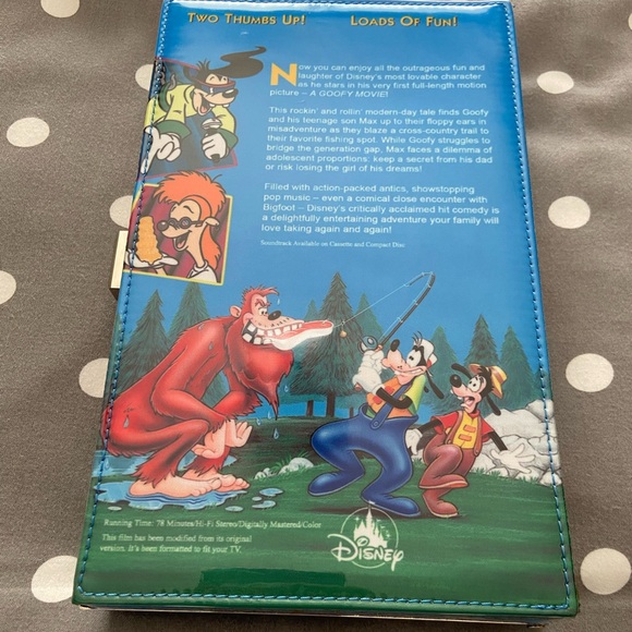 Disney VHS Style Goofy Movie Clutch - Picture 12 of 16